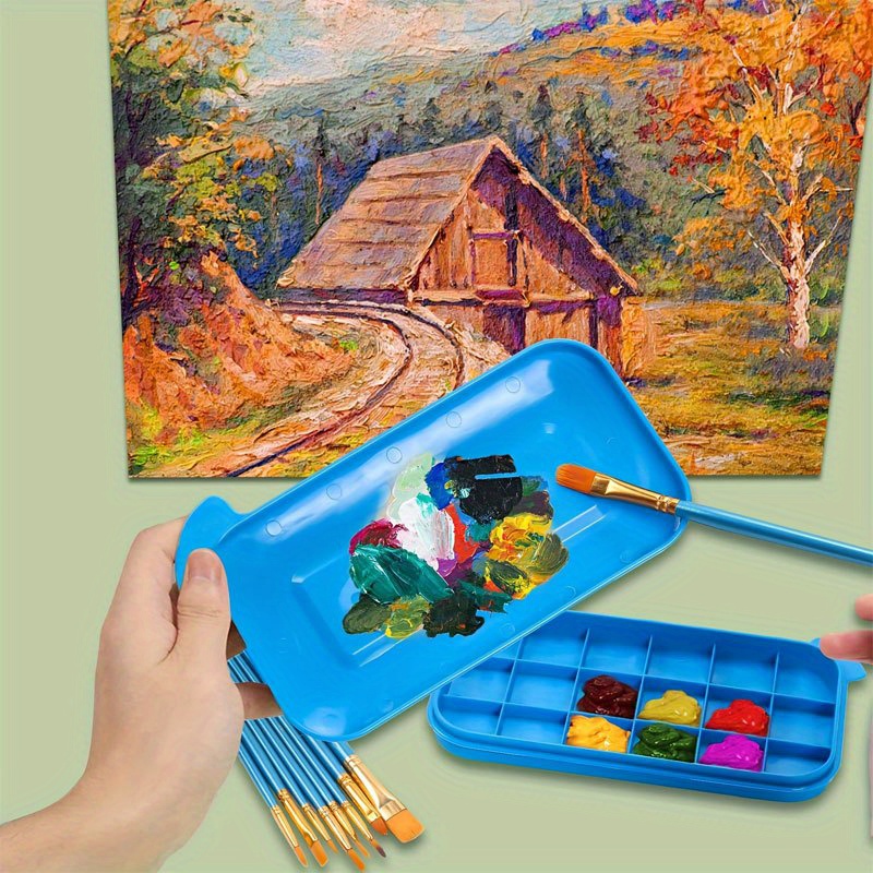 3-in-1 Paint Brush Cleaner Bas - Gouache Paint Set review and price