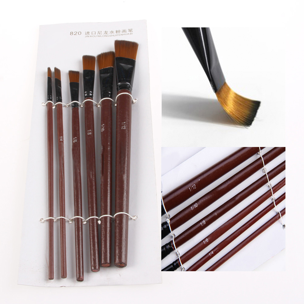 6Pcs Nylon Acrylic Oil Paint G - Gouache Paint Set review and price