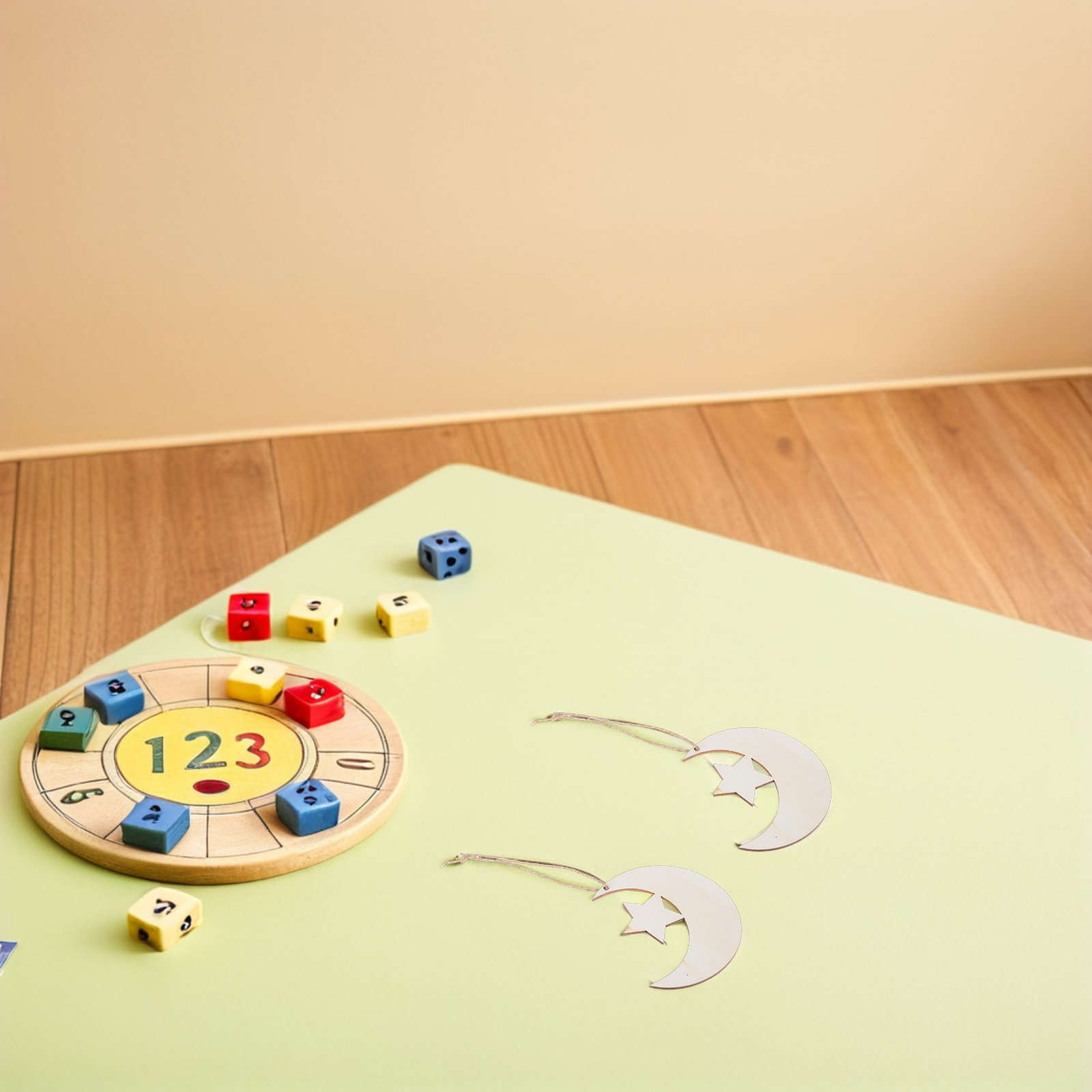 20Pcs Wood Moon Star Cutouts U - Art And Craft For Nursery review and price