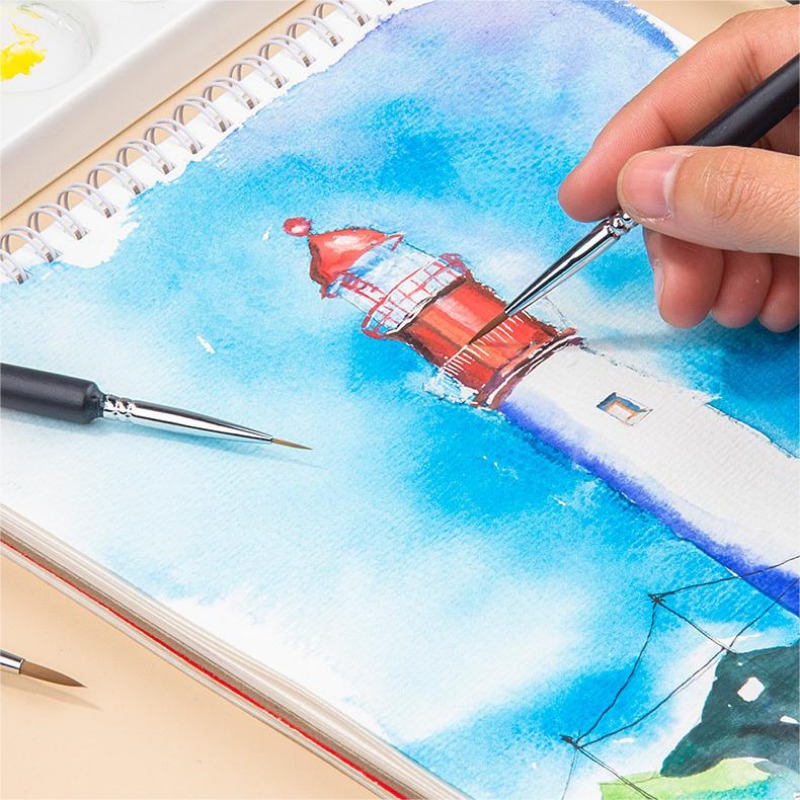 Fine Detail Paint Brush Hook L - Gouache Paint Set review and price