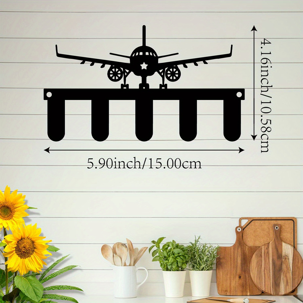 CIFBUY Airplane Metal Wall Art - Art Craft Bar review and price