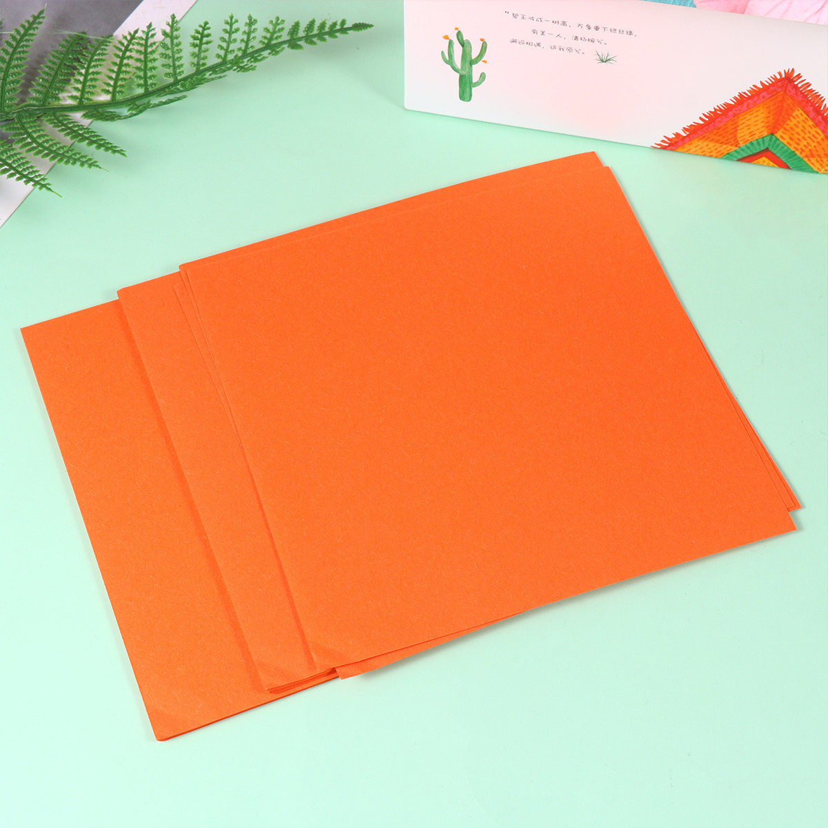 500Pcs Vibrant Orange Origami  - Art Craft With Paper review and price