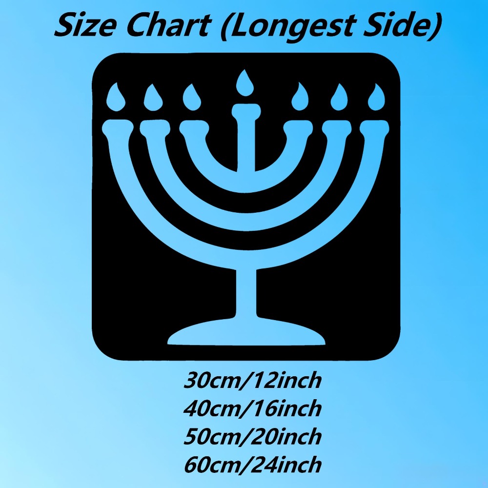 CIFBUY Vintage Menorah Metal W - Art & Craft Paper For Kids review and price