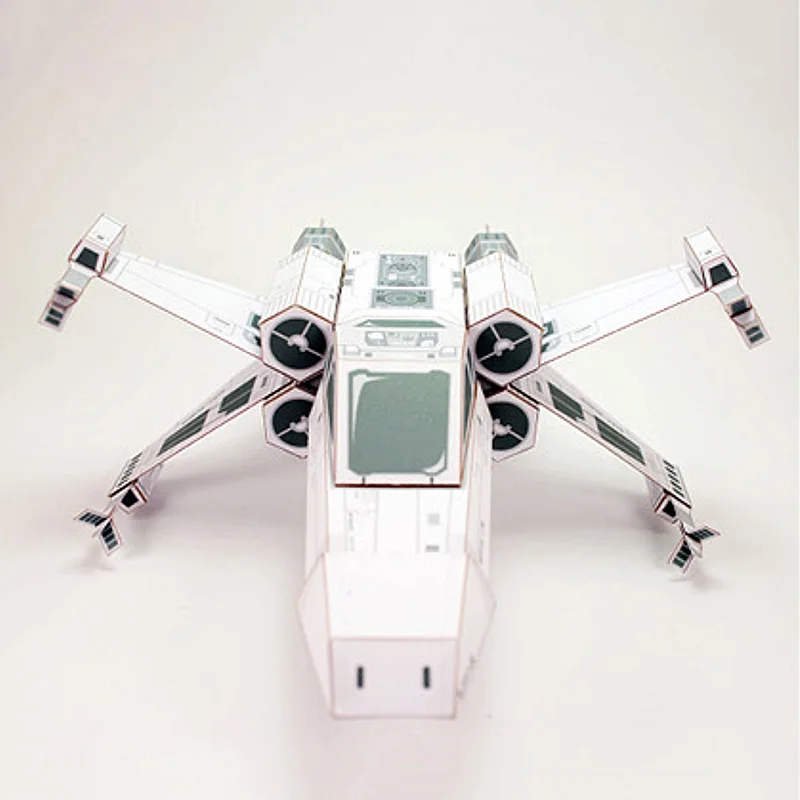X-WING Fighter White Paper Mod - Art Craft Cardboard review and price